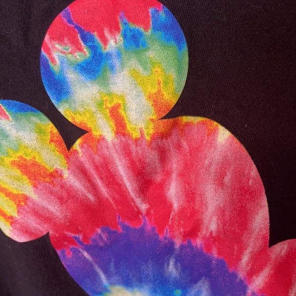 Disney rainbow tie-dye Mickey . size XL - Picture 3 of 4